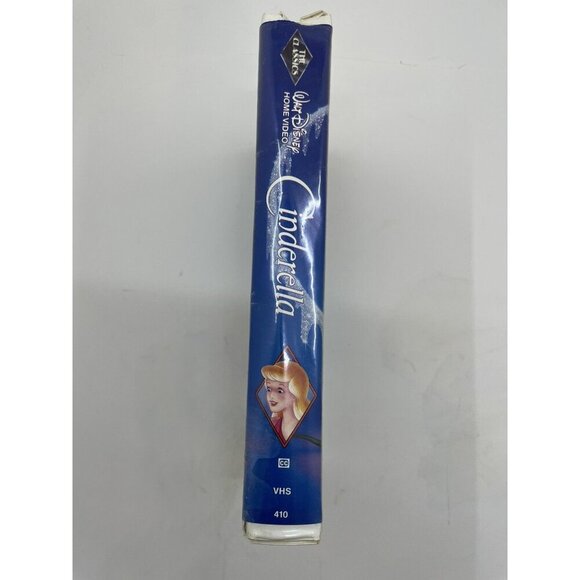 Disney Black Diamond VHS Cinderella 1988 Vintage Animated Tape - Picture 3 of 7
